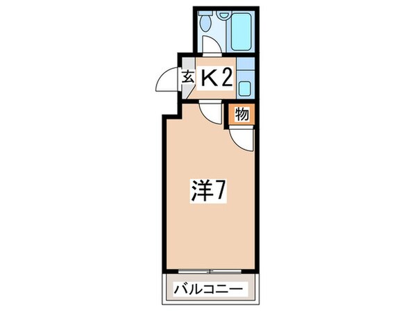 フロンティア北一条の物件間取画像